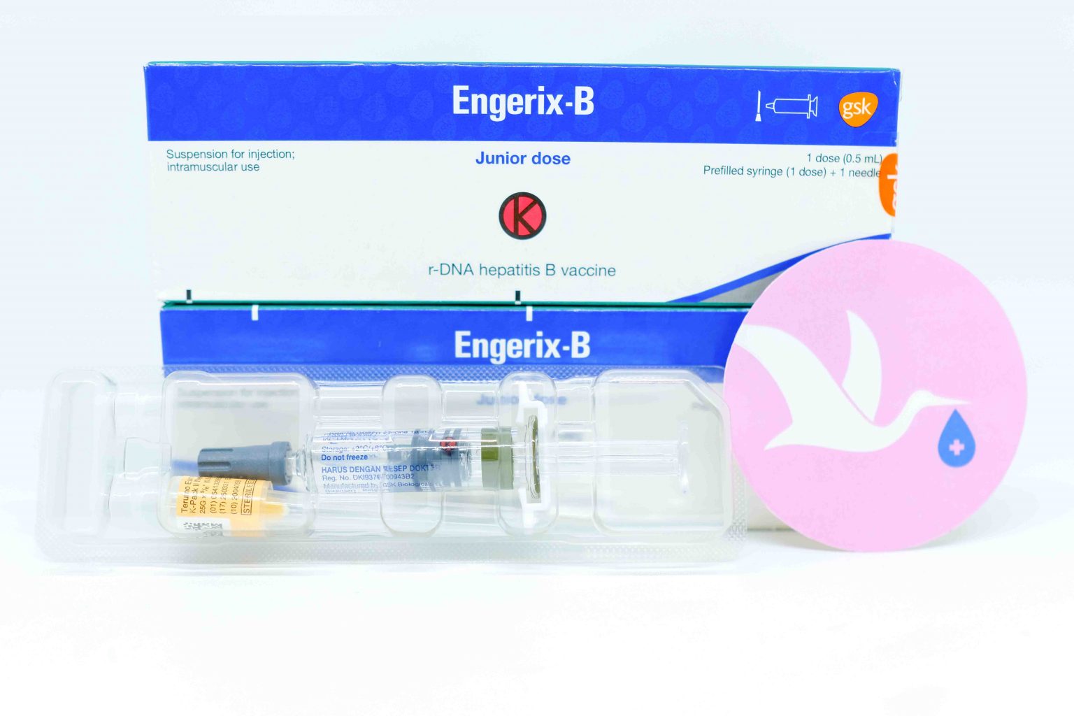 Vaksin Hepatitis B ENGERIX 10 mcg