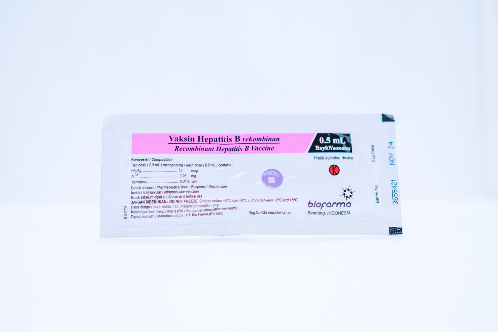 HEPATITIS B Anak Bio Farma - Vaksin Hepatitis B (Hep B) Anak - Imuni