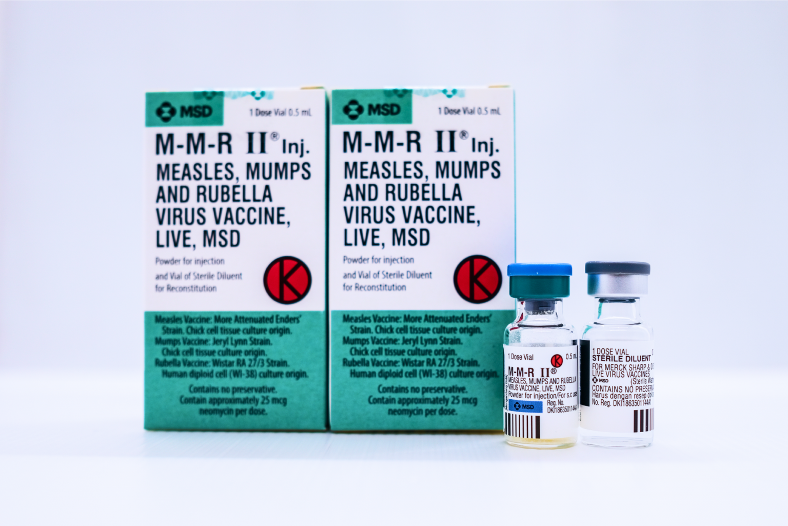 M M R Ii Merck Vaksin Campak - M-M-R II - imuni