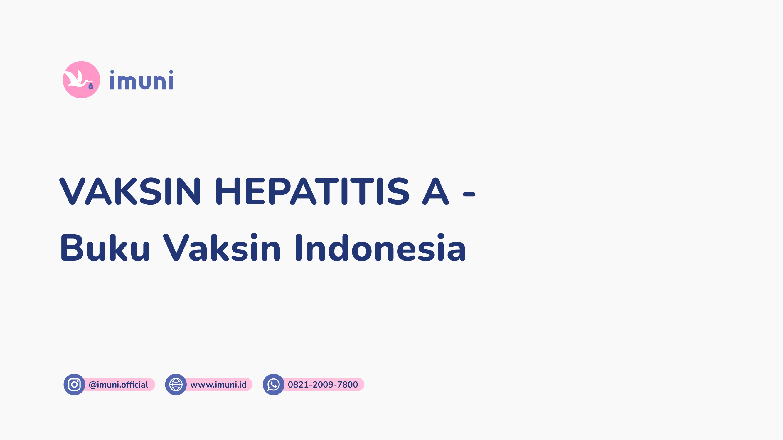 Vaksin Hepatitis A