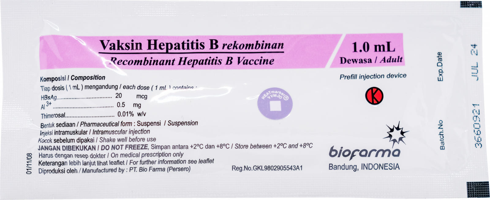 Vaksin Hepatitis B - Buku Vaksin Indonesia - Imuni