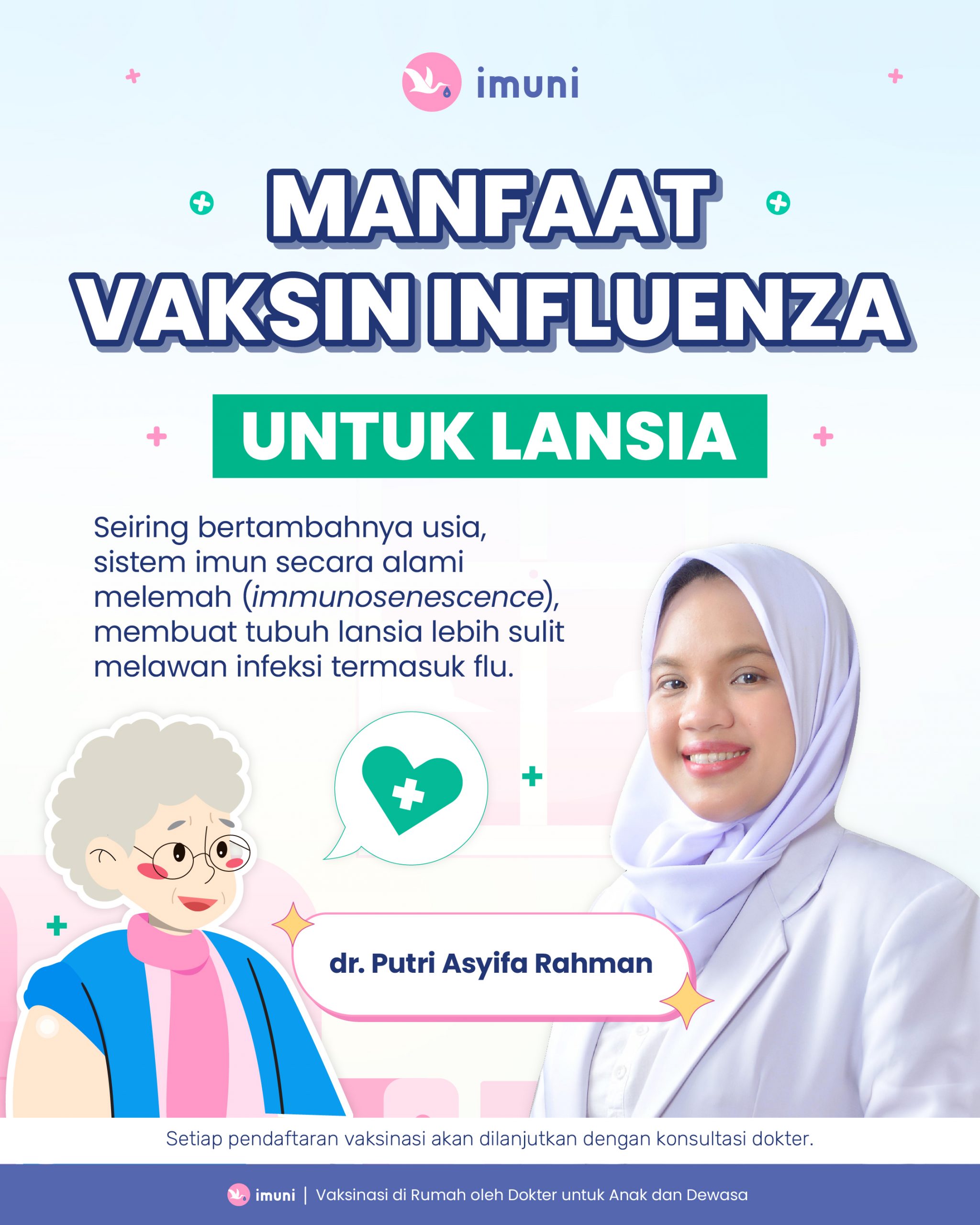 Vaksin influenza untuk lansia