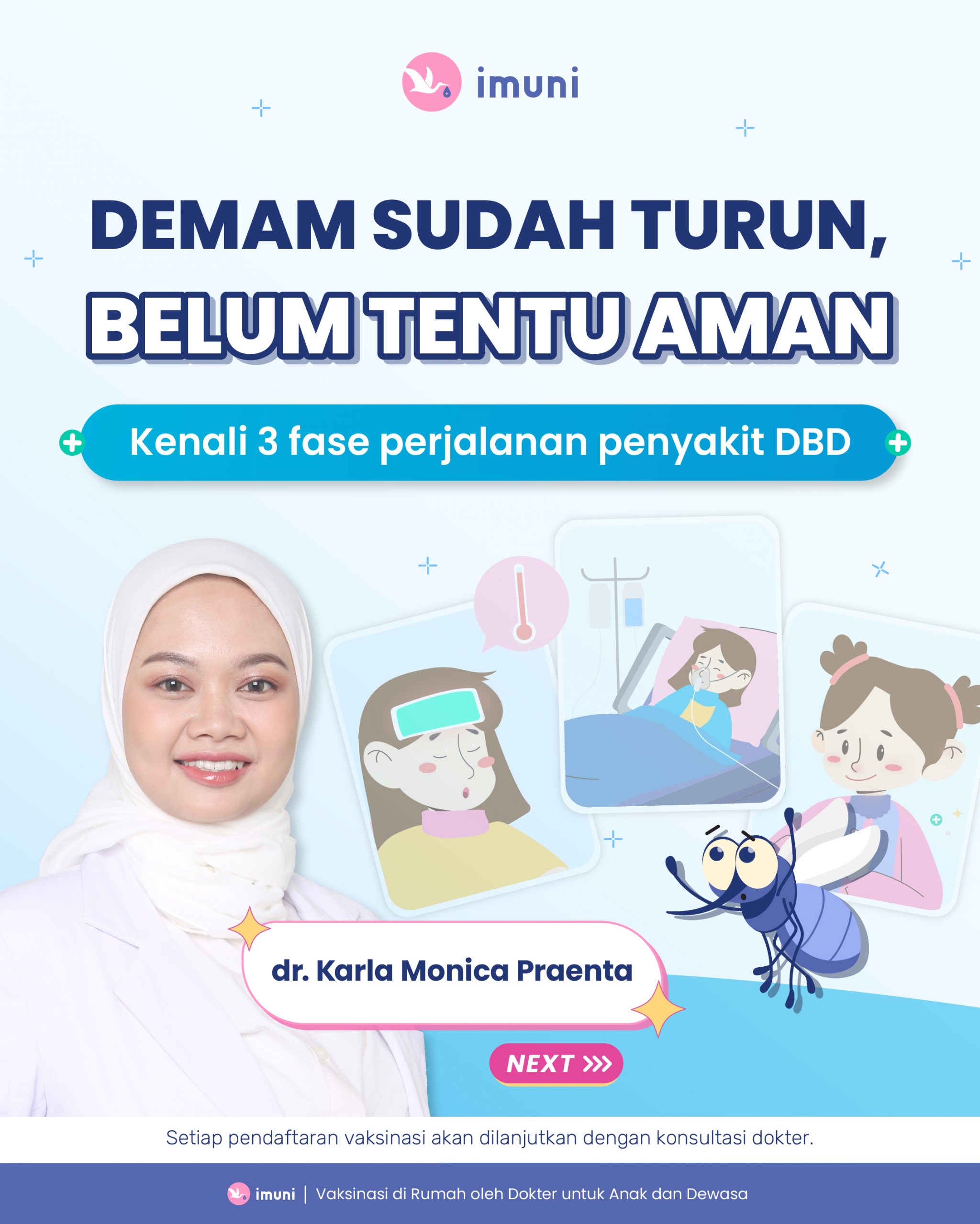 PERJALANAN PENYAKIT DBD, WASPADA!